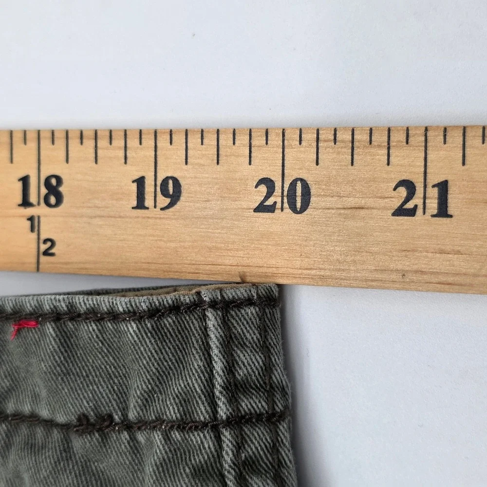 Utility Unionbay Cargo ShortsM 38 Olive Green Multi Pocket Cotton Casual Outdoor